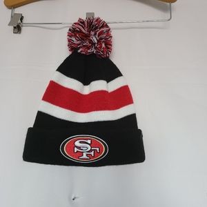 NWOT San Francisco 49ers '47 beanie w/pom